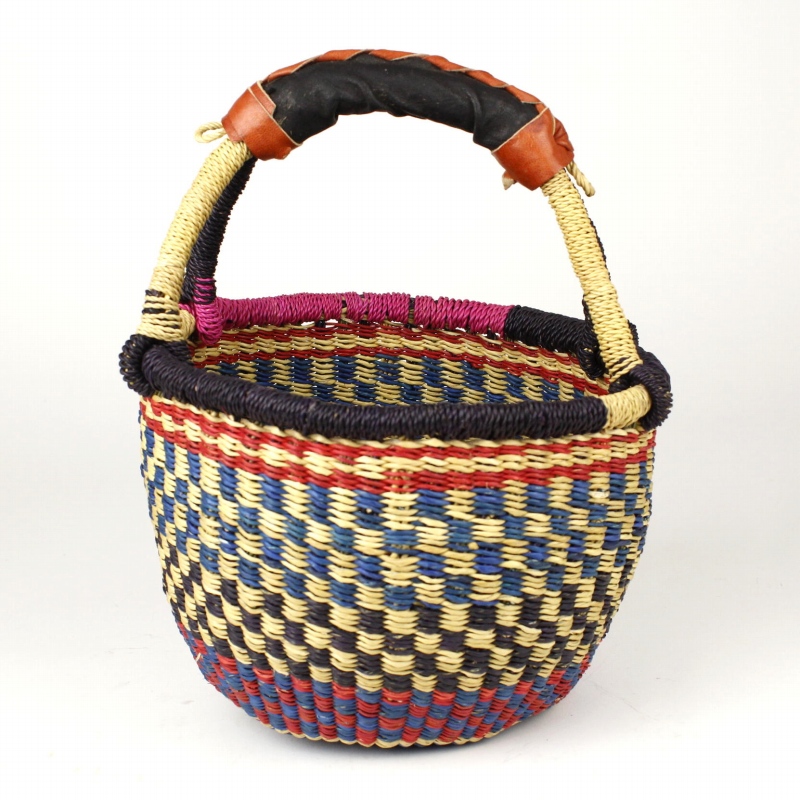 ブルキナバスケット SS カラー 黒赤ハンドル