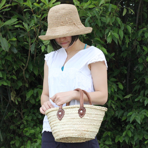 タザドームかご革取手 SS 薄茶