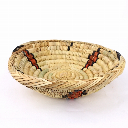 モロッコバスケット 皿 M 柄