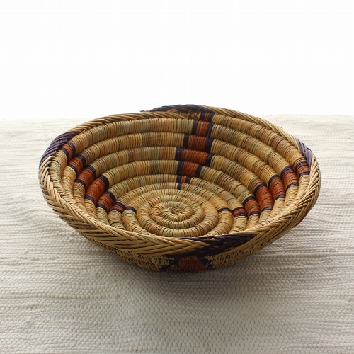 モロッコバスケット 皿 S 柄