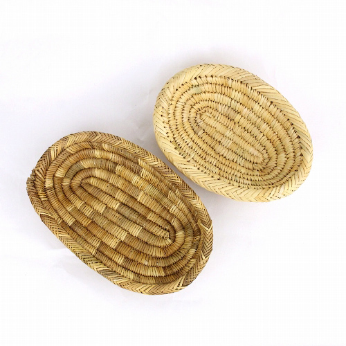 モロッコバスケット 楕円皿 S 無地