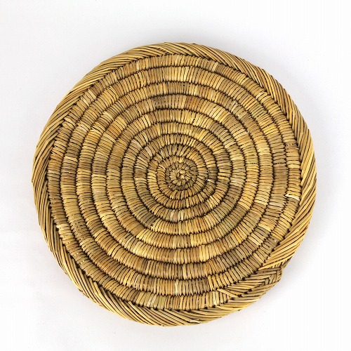 モロッコバスケット鍋敷き径25 無地