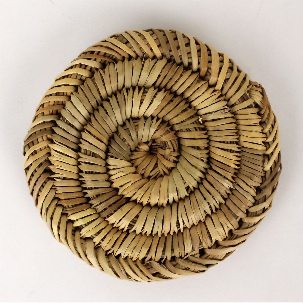 モロッコバスケットミニ鍋敷き 径10 無地