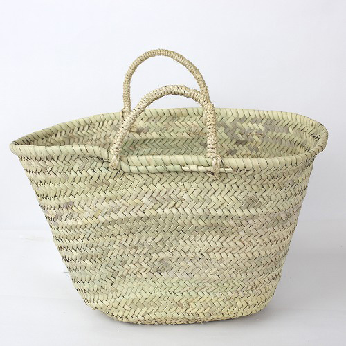 タザ楕円ドームかごサイザル取手 S