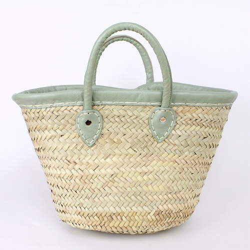 タザドームかご 革縁革手 S  F1わかな