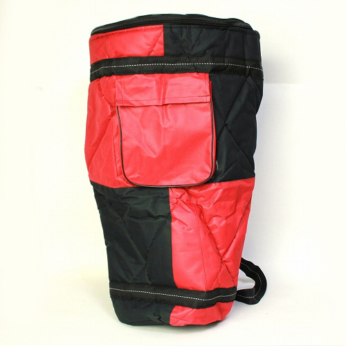 ジャンベケース ナイロンタイプ 赤×黒