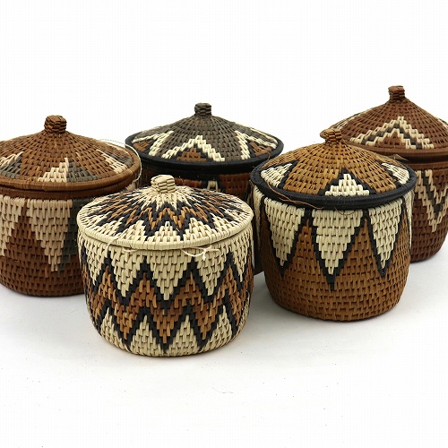 ズールーバスケット キャニスター M CMAXZ 色柄アソート