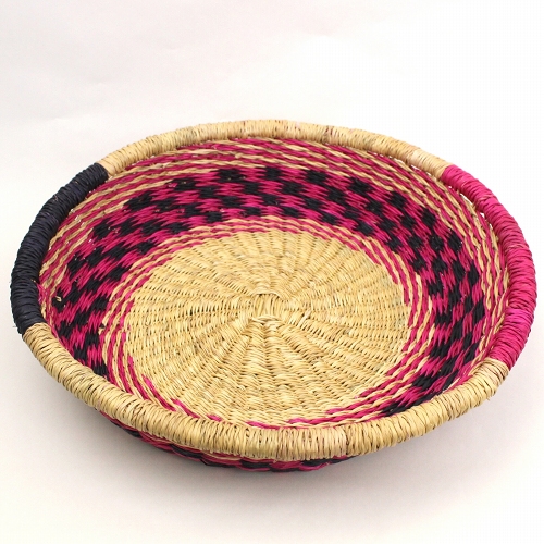 ボルガ平皿 大 ピンク