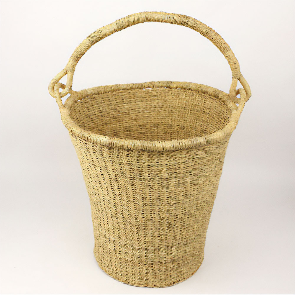 ボルガバケツ型カゴ ナチュラル