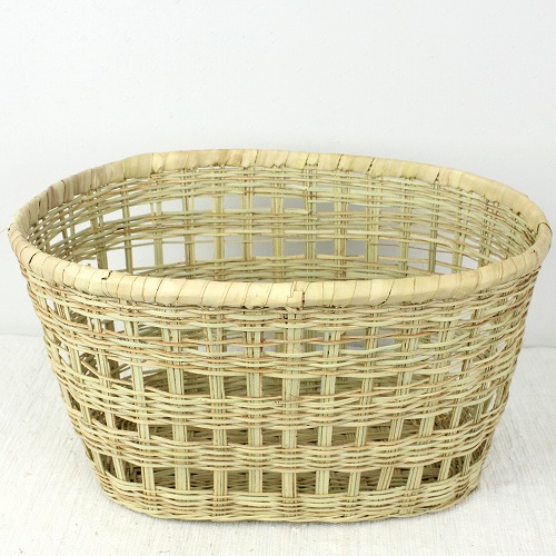 リードバスケット 楕円透かし入り 大