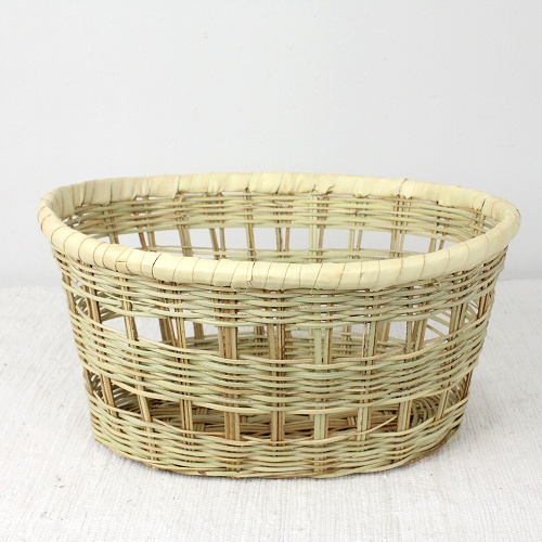 リードバスケット 楕円透かし入り 小