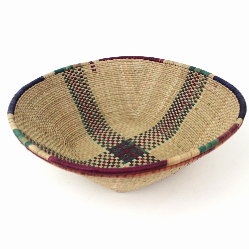 バンフォラブゴニバスケット 縁二重 大 カラー