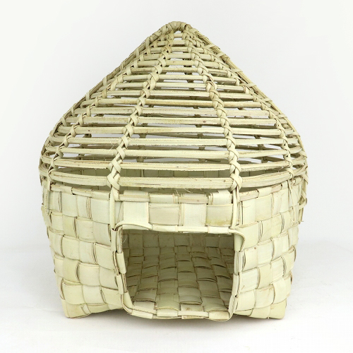 ブルキナにわとりカゴ お家型