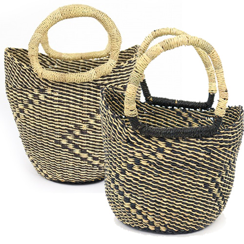 ボルガバスケット 黒丸底 ニケ