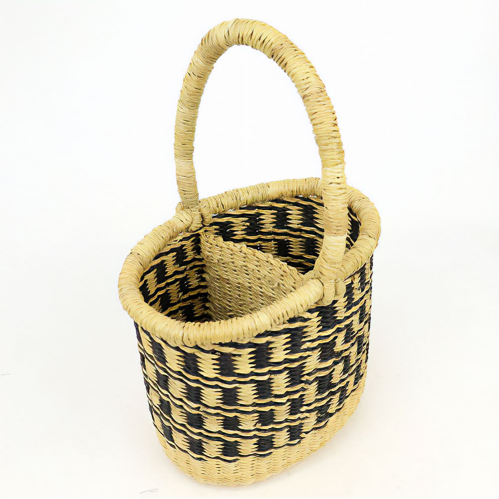 ボルガバスケット ビール2本入れ 黒