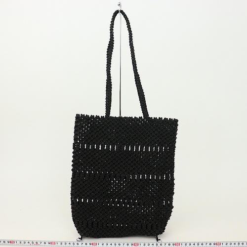 ナイロンバッグ 縦長まっすぐ 黒 21SS一点 @7500→6000