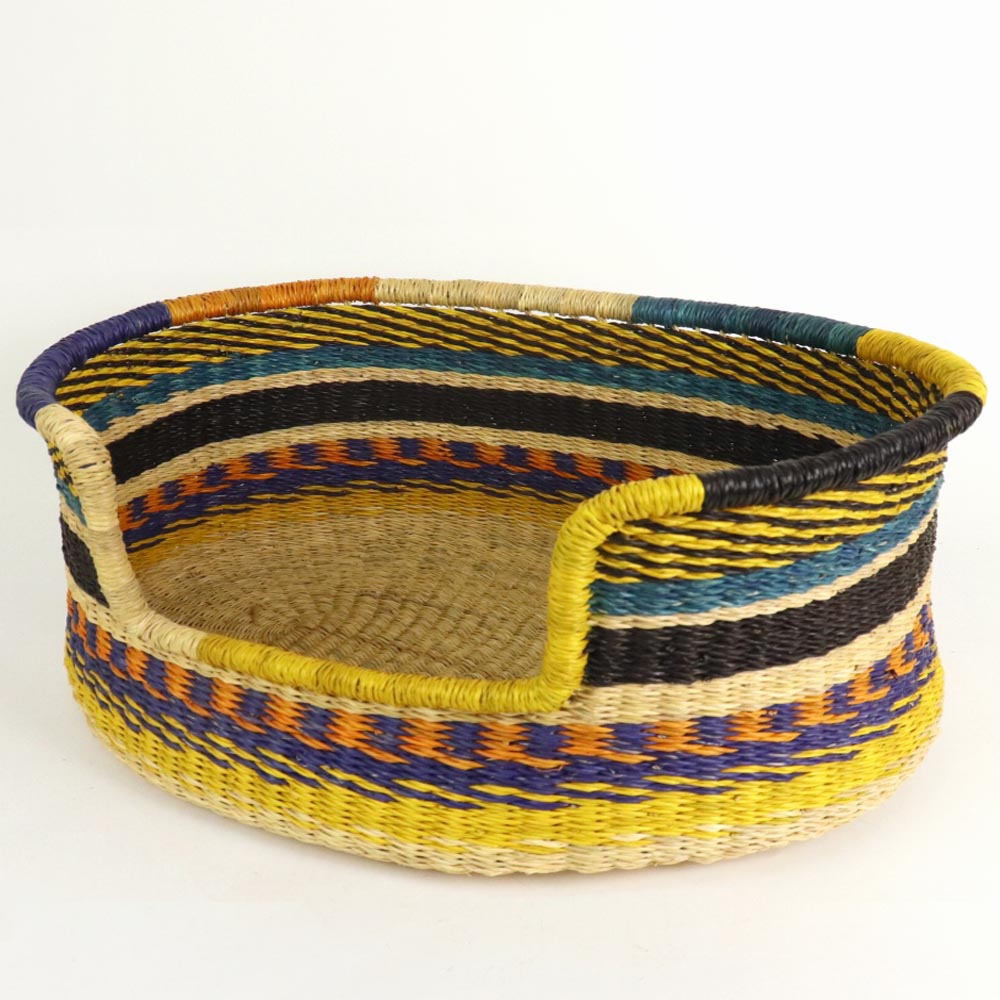 ボルガバスケット 楕円底 犬かご  大 マルチカラー