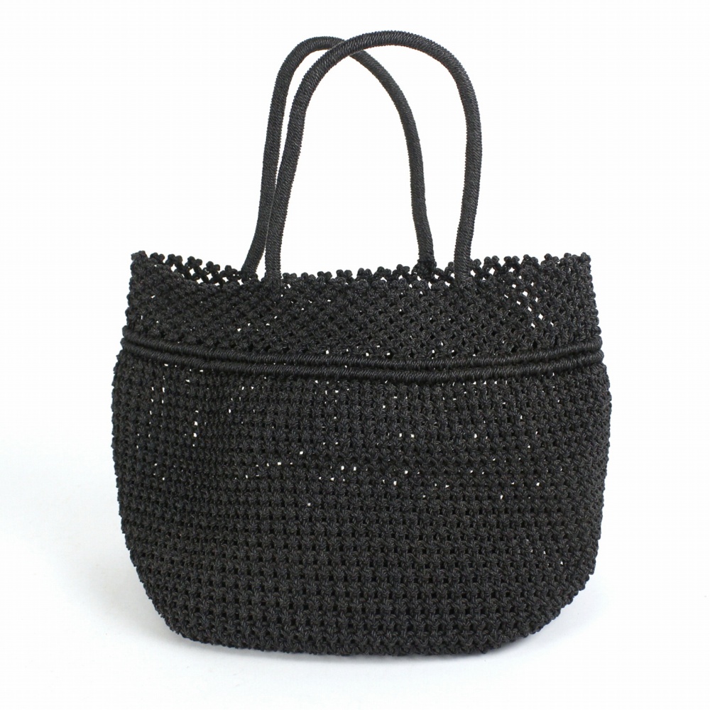 ナイロンバッグ ぼっこり 黒 24SS一点物 @8800→7040