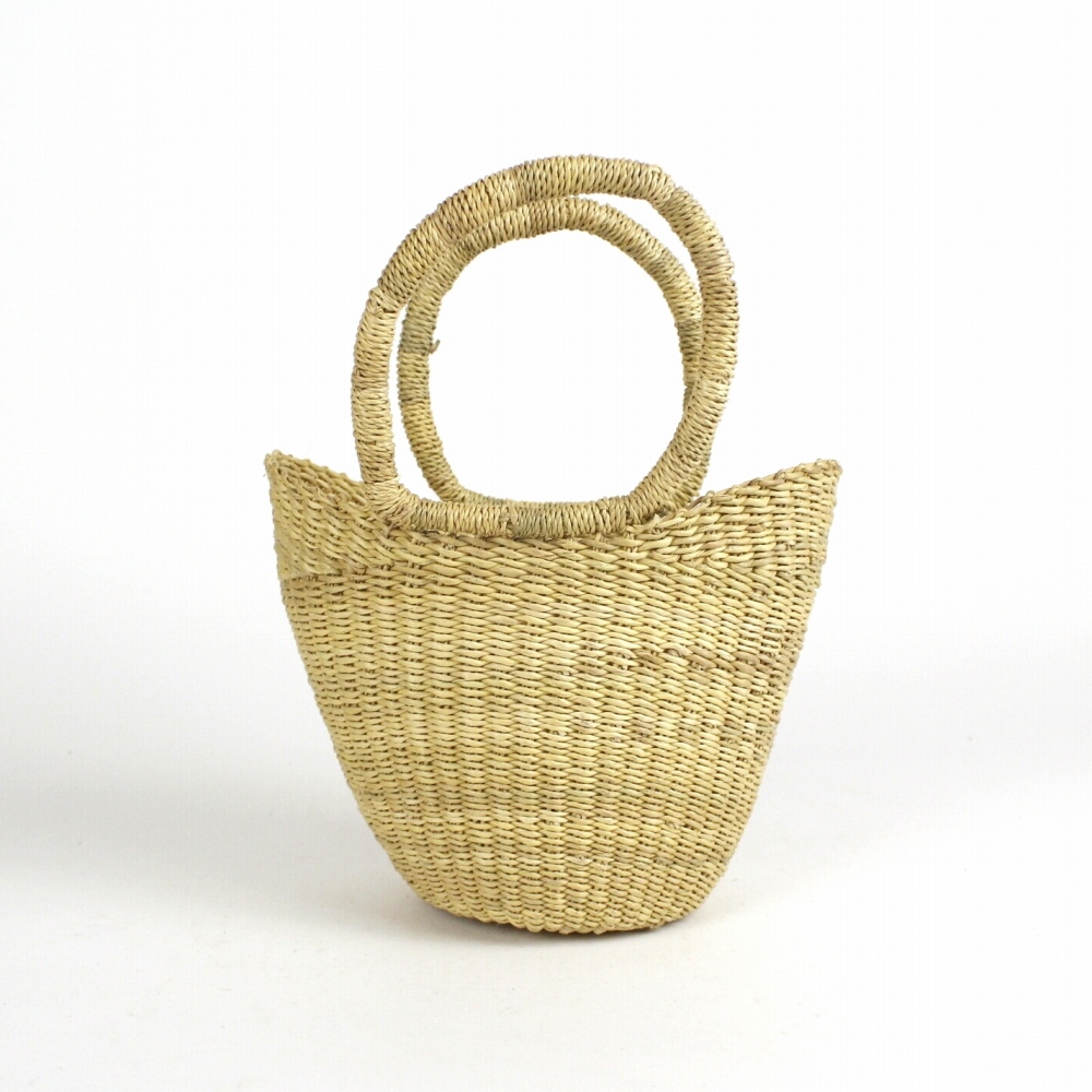 ボルガバスケット ニケフォルムミニカゴ ナチュラル