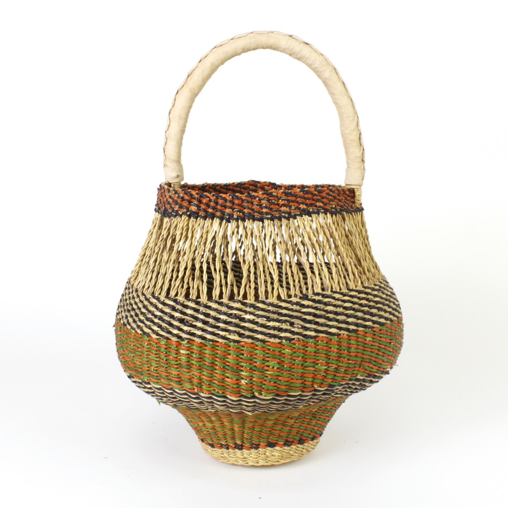 ボルガぷっくりつぼ型カゴ マルチ