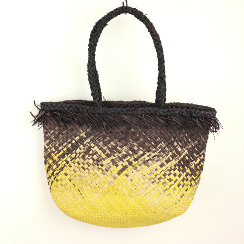 【SALE】ラフィアトレッセバッグRARY グラデーション BIG @6300→5040円