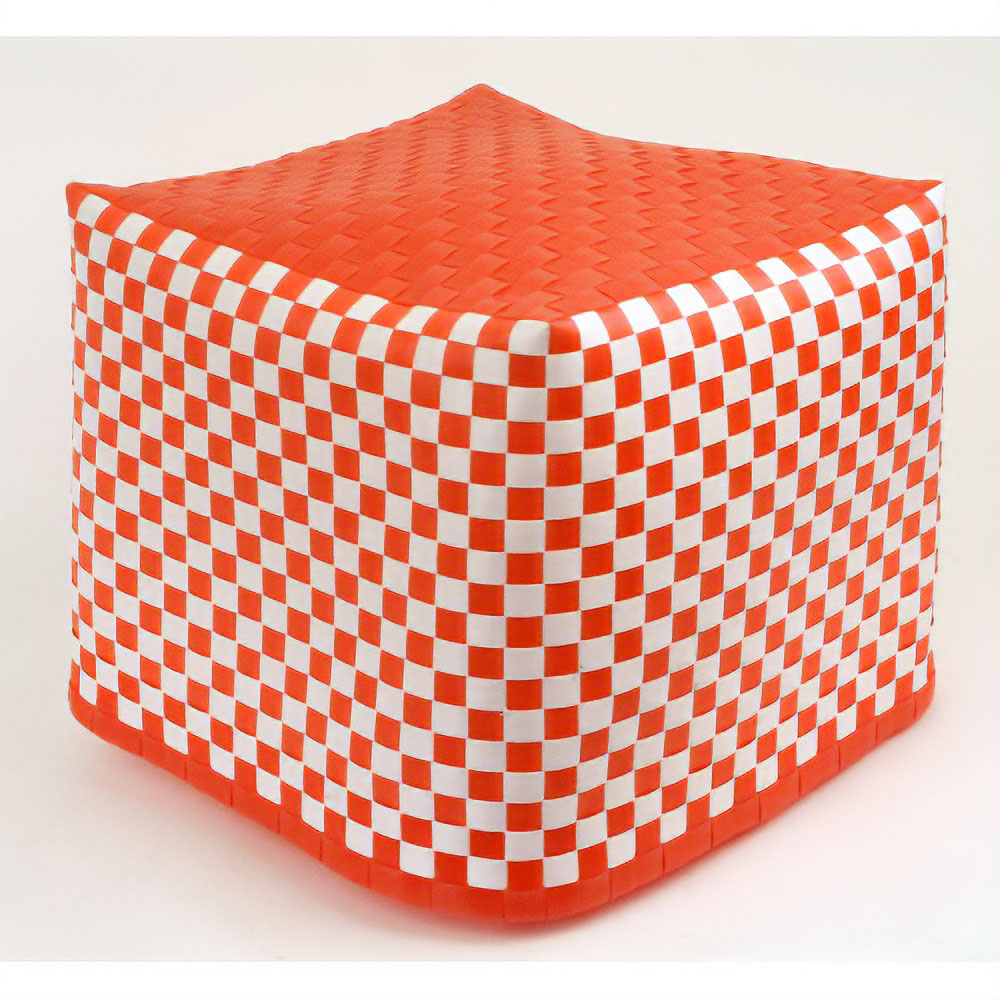 【SALE】プラスチックボックス すっぽりフタ LL チェック 68オレンジ￥5000→￥3500