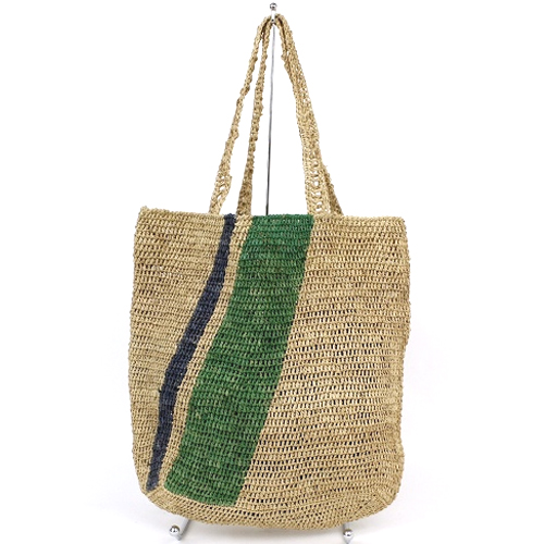 【SALE】ラフィアトート HOMME アイビー ナチュラル @8000→4000