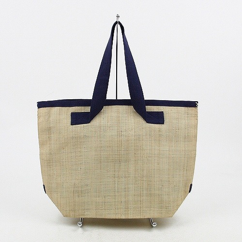 ラフィアrabaneトート 松B SS一点物 @5800→4640円