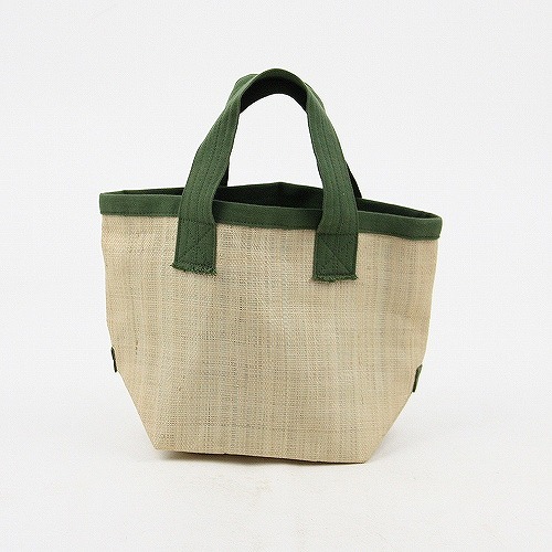 ラフィアrabaneミニトート ランチ SS一点物 @3000→2400円