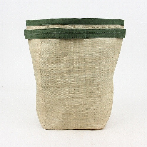 ラフィアrabane洗濯物入れ SS一点物 @7000→5600円