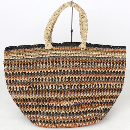 【SALE】ラフィア編み 四角マルチ @9600→6000