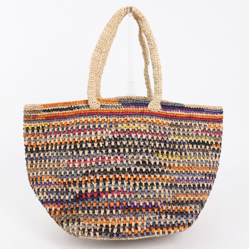 【SALE】ラフィア編み 四角マルチ @9600→6000