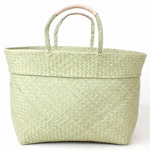 フルナカゴ 縁折り返し ハンドル革巻き 大