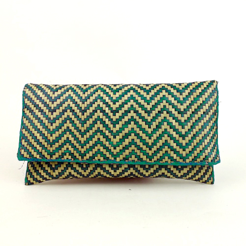 チヒポーチ カラフル 波