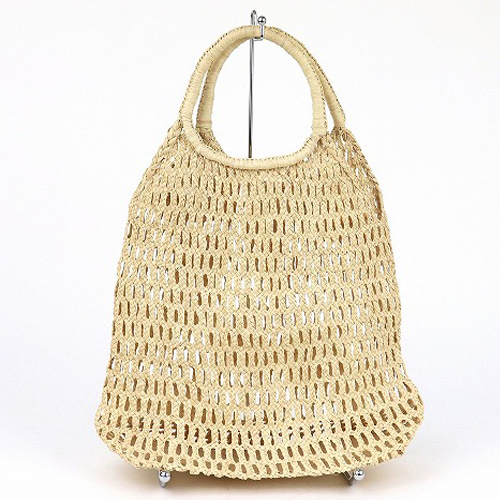 ラフィア編みバッグ マロアンツェツァ 大