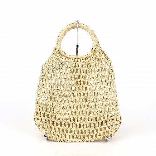 ラフィア編みバッグ マロアンツェツァ 小