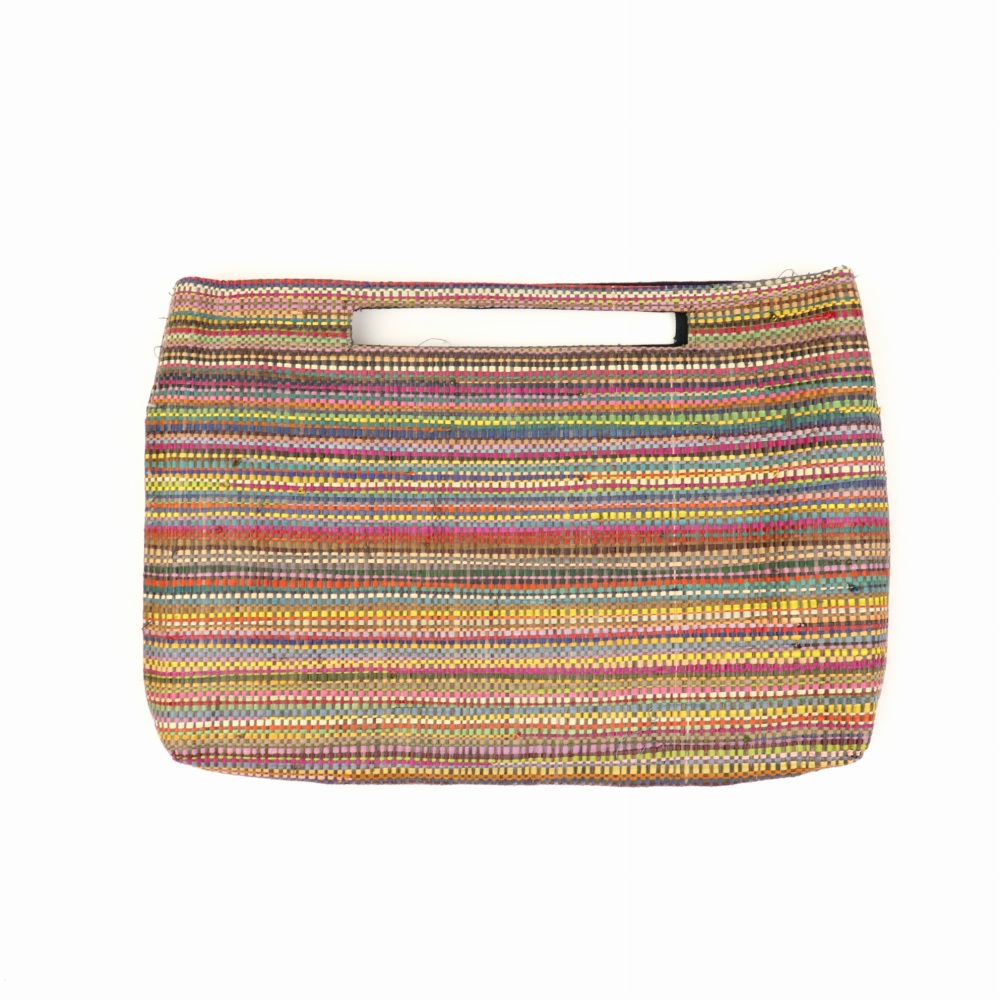 ラフィアラバンバッグインバッグ 23SS一点物 @5000→4000円