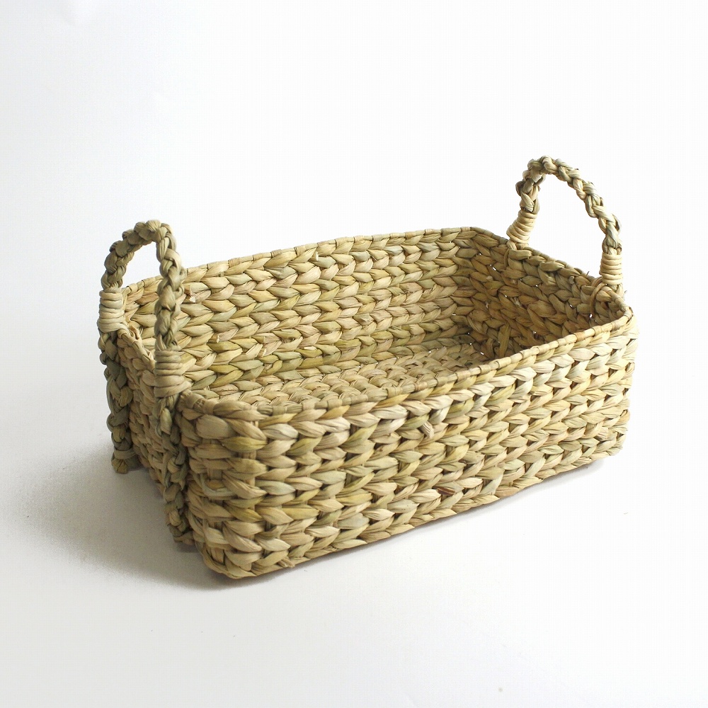 水草かご 長方形 中 24SS一点物 @7000→5600