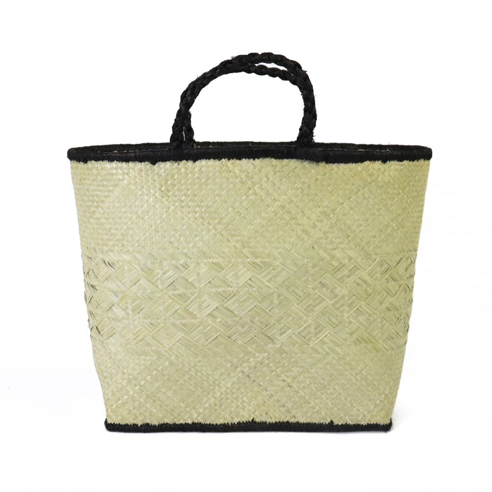 水草かご 縁黒横長 NAT