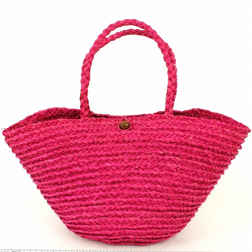 ラフィアブレードバッグ カラー 45フシア