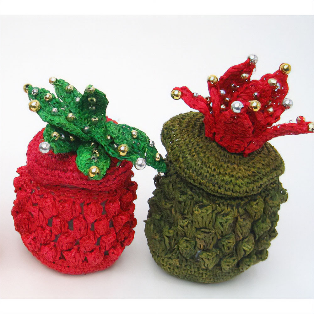 【SALE】X'masパイナップル綿棒ケースホルダー @900→720円