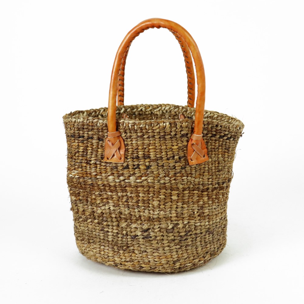 バナナ手提げ革ハンドル ミニ