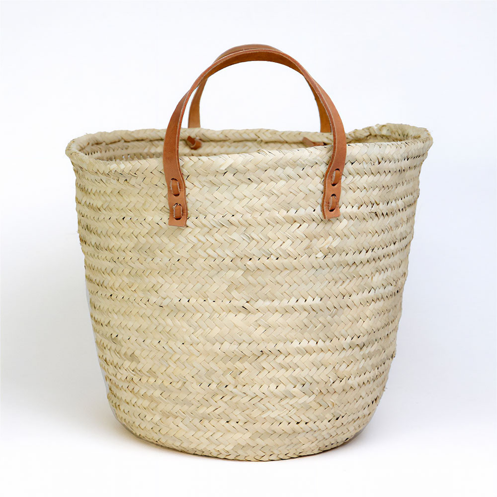 オティティバスケットM 細平革ハンドル