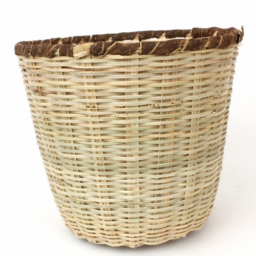 ヌビアバスケット 筒形 無地