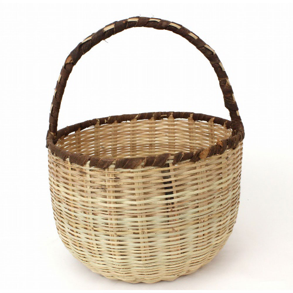 ヌビアバスケット 取手付 無地