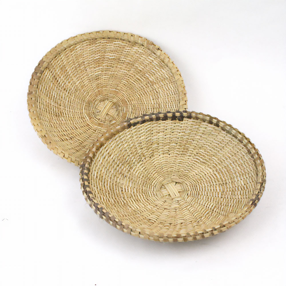 アチョリバスケット 平かご 小