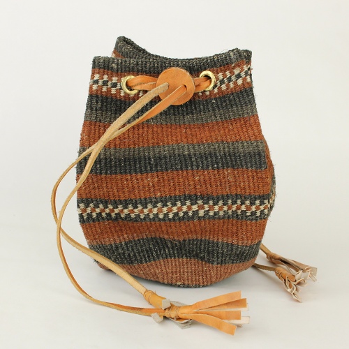 バオバブバッグ巾着 細ストラップ 柄アソート