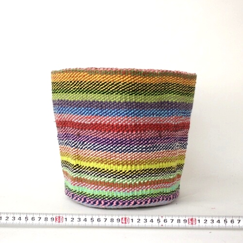 オーガニックコットンサイザルかご9x10 ケナナミックスアソート19SS一点 6800→5440円