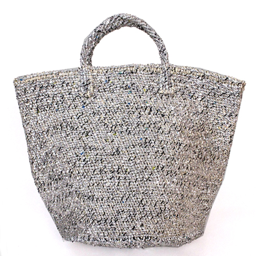 プラスチックサイザル共手12インチ　シルバー