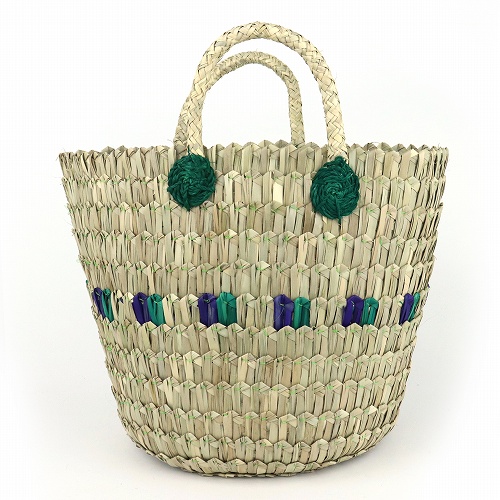 カロリナ椰子サイザルかご